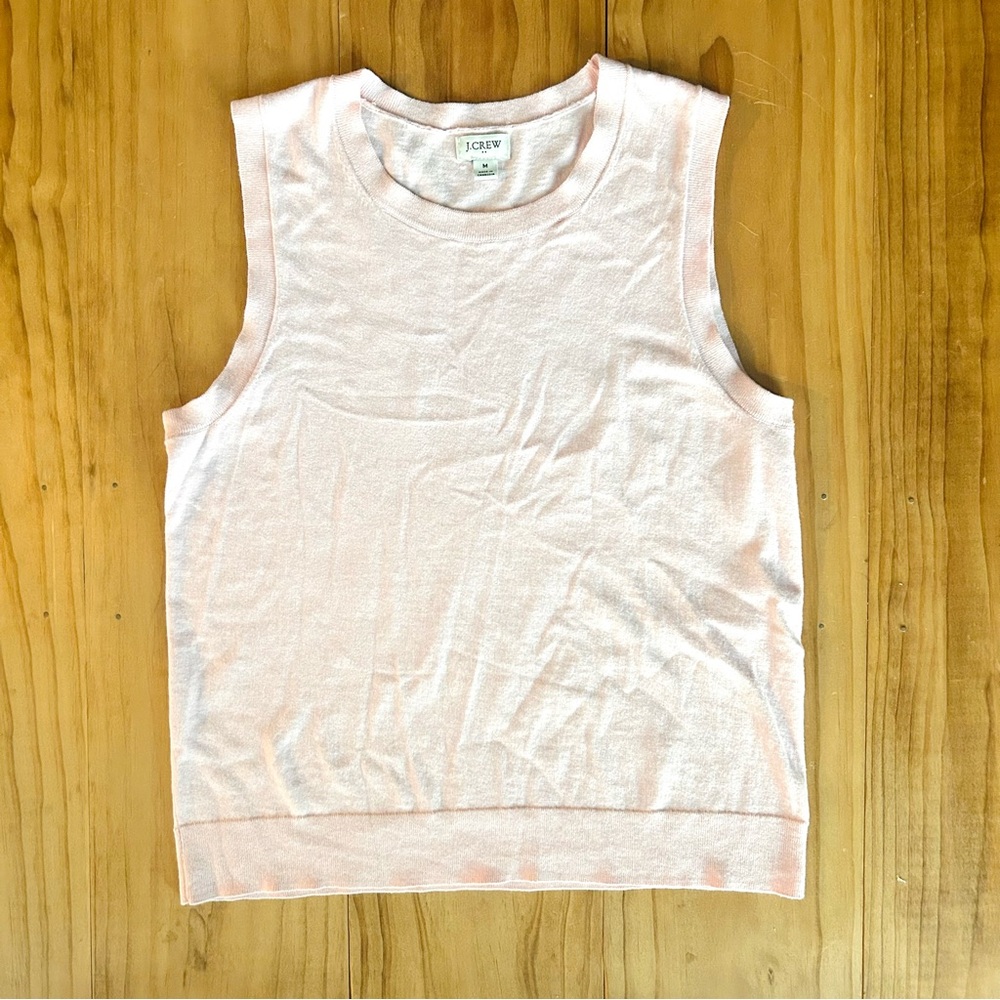 J. Crew Women’s Featherweight Cashmere-blend Cropped Sweater Shell Size Small